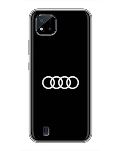 Чехол для Realme C11 (2021) / C20 с картинкой «Audi White Logo» Чехол для Realme C11 (2021) / C20 с картинкой «Audi White Logo»