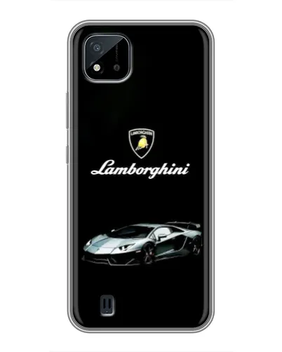 Чехол для Realme C11 (2021) / C20 с картинкой «Логотип Lamborghini классика»