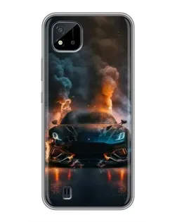 Чохол для Realme C11 (2021) / C20 з картинкою «Lamborghini димна естетика» Чохол для Realme C11 (2021) / C20 з картинкою «Lamborghini димна естетика»