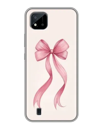 Чехол для Realme C11 (2021) / C20 с картинкой «Розовый бант»