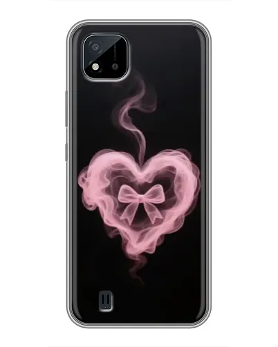Чехол для Realme C11 (2021) / C20 с картинкой «Дымчатое сердце»