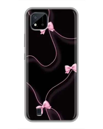 Чехол для Realme C11 (2021) / C20 с картинкой «Розовые ленты»