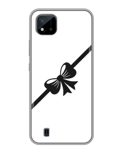 Чехол для Realme C11 (2021) / C20 с картинкой «Диагональный бант»