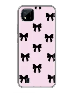 Чохол для Realme C11 (2021) / C20 з картинкою «Чорні банти Coquette» Чохол для Realme C11 (2021) / C20 з картинкою «Чорні банти Coquette»