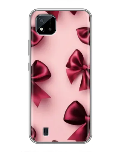 Чехол для Realme C11 (2021) / C20 с картинкой «Бордовый атлас»