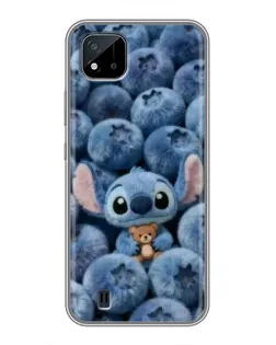 Чохол для Realme C11 (2021) / C20 з картинкою «Стіч та лохина»