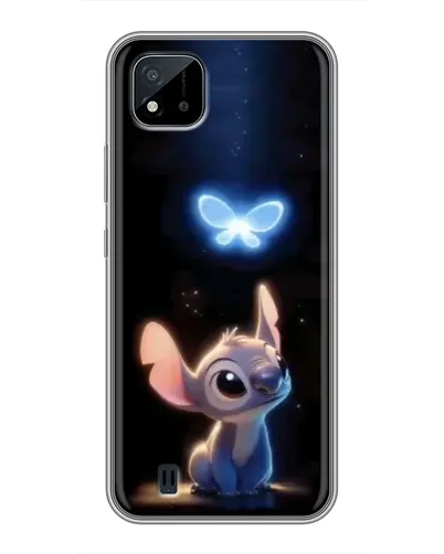 Чехол для Realme C11 (2021) / C20 с картинкой «Сияющий Стич»