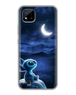 Чохол для Realme C11 (2021) / C20 з картинкою «Місячна ніч Стіча»