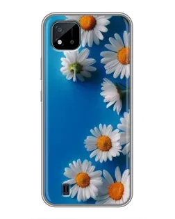 Чохол для Realme C11 (2021) / C20 з картинкою «Білосніжні маргаритки»