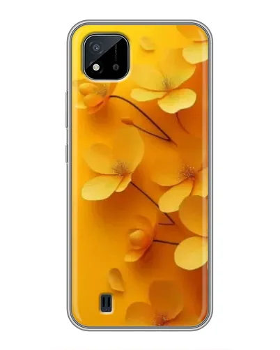 Чохол для Realme C11 (2021) / C20 з картинкою «Золоті пелюстки»