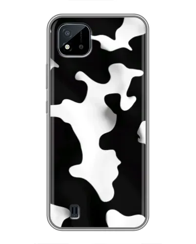 Чехол для Realme C11 (2021) / C20 с картинкой «Черно-белое пятно» Чехол для Realme C11 (2021) / C20 с картинкой «Черно-белое пятно»