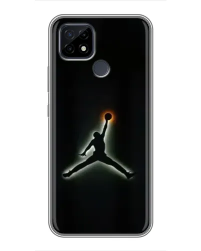 Чохол для Realme C21 з картинкою «Jordan Gradient Logo»