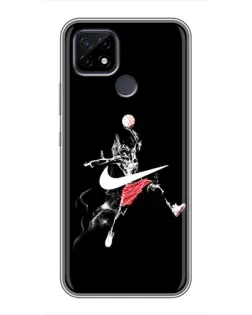 Чохол для Realme C21 з картинкою «Jordan Jumpman» Чохол для Realme C21 з картинкою «Jordan Jumpman»