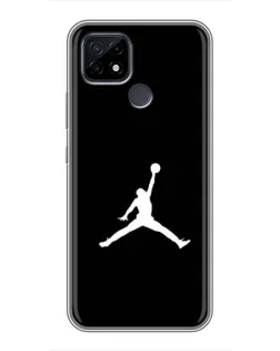 Чохол для Realme C21 з картинкою «Jordan Silhouette» Чохол для Realme C21 з картинкою «Jordan Silhouette»