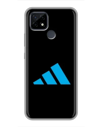 Чохол для Realme C21 з картинкою «Adidas Cyan Logo» Чохол для Realme C21 з картинкою «Adidas Cyan Logo»