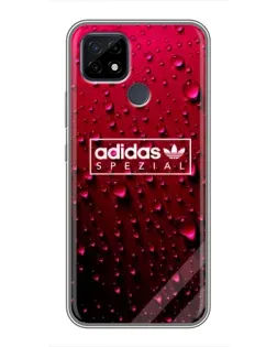Чохол для Realme C21 з картинкою «Adidas Gold Marble»