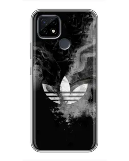 Чохол для Realme C21 з картинкою «Абстрактний дим Adidas»