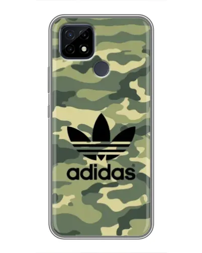 Чохол для Realme C21 з картинкою «Мілітарі стиль Adidas» Чохол для Realme C21 з картинкою «Мілітарі стиль Adidas»