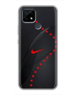 Чохол для Realme C21 з картинкою «Абстрактний дизайн Nike» Чохол для Realme C21 з картинкою «Абстрактний дизайн Nike»