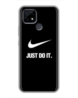 Чохол для Realme C21 з картинкою «Класичний принт Nike» Чохол для Realme C21 з картинкою «Класичний принт Nike»