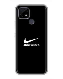 Чохол для Realme C21 з картинкою «Мінімалізм від Nike» Чохол для Realme C21 з картинкою «Мінімалізм від Nike»
