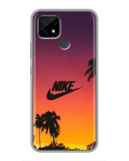 Чохол для Realme C21 з картинкою «Nike на заході сонця» Чохол для Realme C21 з картинкою «Nike на заході сонця»