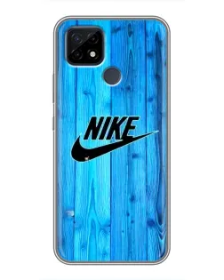 Чохол для Realme C21 з картинкою «Блакитне дерево Nike» Чохол для Realme C21 з картинкою «Блакитне дерево Nike»