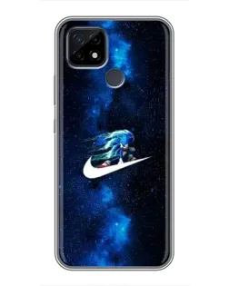 Чохол для Realme C21 з картинкою «Зірковий шлях Nike» Чохол для Realme C21 з картинкою «Зірковий шлях Nike»