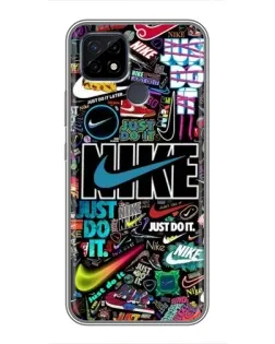 Чохол для Realme C21 з картинкою «Яскравий колаж Nike» Чохол для Realme C21 з картинкою «Яскравий колаж Nike»