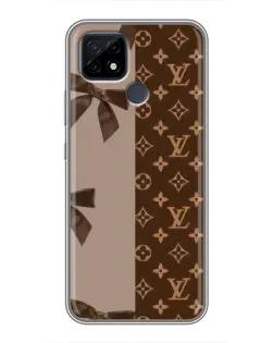 Чохол для Realme C21 з картинкою «Louis Vuitton — банти»