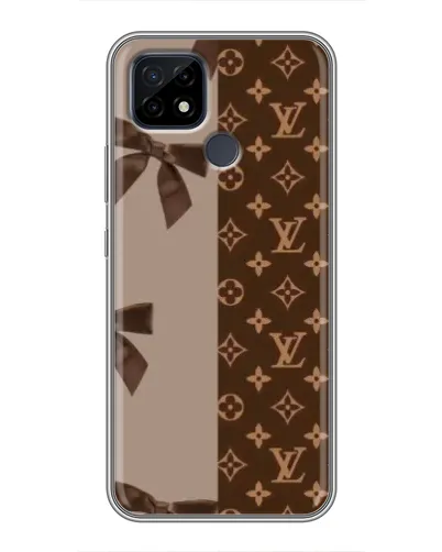 Чохол для Realme C21 з картинкою «Louis Vuitton — банти»