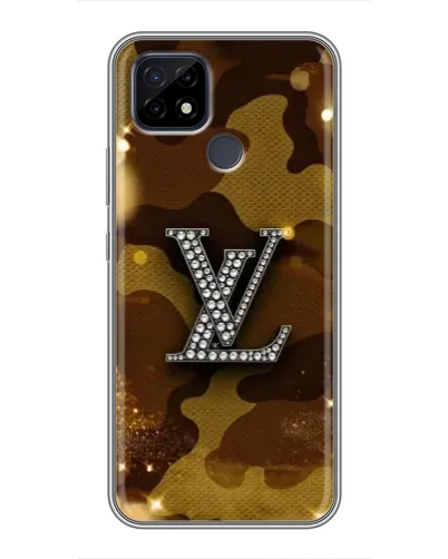 Чохол для Realme C21 з картинкою «Камуфляжний Louis Vuitton»