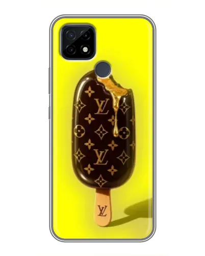 Чохол для Realme C21 з картинкою «Морозиво від LV»