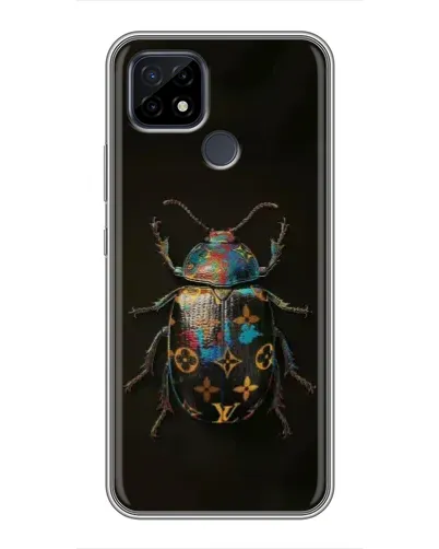 Чохол для Realme C21 з картинкою «LV — мармуровий принт»