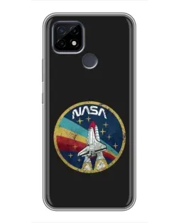 Чохол для Realme C21 з картинкою «NASA — емблема місії» Чохол для Realme C21 з картинкою «NASA — емблема місії»