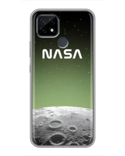 Чохол для Realme C21 з картинкою «NASA — місячний градієнт» Чохол для Realme C21 з картинкою «NASA — місячний градієнт»