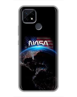 Чохол для Realme C21 з картинкою «Земля з космосу NASA» Чохол для Realme C21 з картинкою «Земля з космосу NASA»