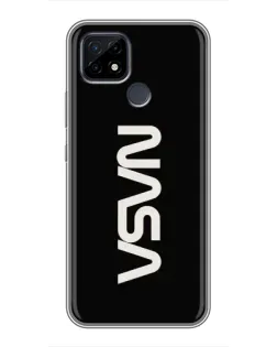 Чохол для Realme C21 з картинкою «NASA — вертикальний логотип» Чохол для Realme C21 з картинкою «NASA — вертикальний логотип»