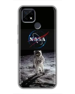 Чохол для Realme C21 з картинкою «Астронавт на Місяці» Чохол для Realme C21 з картинкою «Астронавт на Місяці»