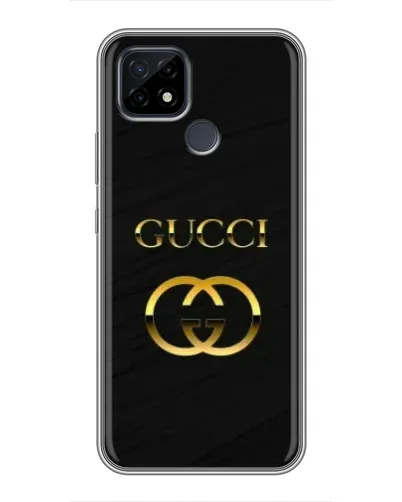Чохол для Realme C21 з картинкою «Золотий логотип Gucci» Чохол для Realme C21 з картинкою «Золотий логотип Gucci»