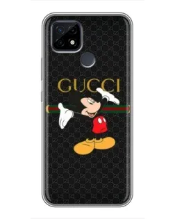 Чохол для Realme C21 з картинкою «Міккі Маус Gucci»