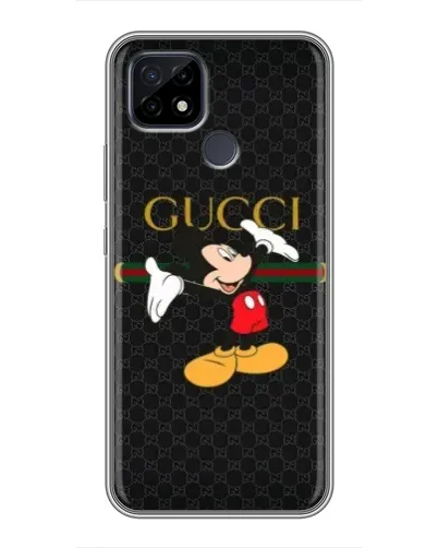 Чохол для Realme C21 з картинкою «Міккі Маус Gucci» Чохол для Realme C21 з картинкою «Міккі Маус Gucci»