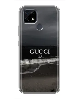 Чохол для Realme C21 з картинкою «Gucci — морський прибій»