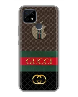 Чохол для Realme C21 з картинкою «Gucci — брендований десерт»