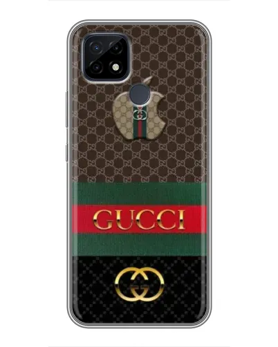 Чохол для Realme C21 з картинкою «Gucci — брендований десерт» Чохол для Realme C21 з картинкою «Gucci — брендований десерт»