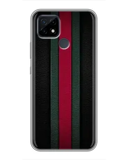 Чохол для Realme C21 з картинкою «Gucci — неонова лінія»