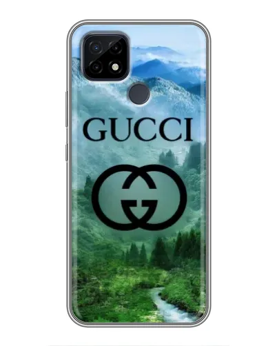 Чохол для Realme C21 з картинкою «Gucci — гірський пейзаж» Чохол для Realme C21 з картинкою «Gucci — гірський пейзаж»