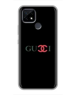 Чохол для Realme C21 з картинкою «Gucci — червоний градієнт»