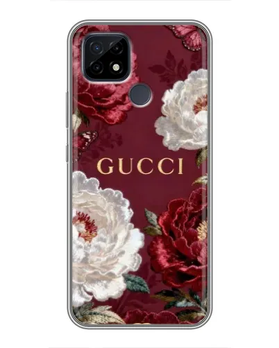 Чохол для Realme C21 з картинкою «Gucci — бордові троянди» Чохол для Realme C21 з картинкою «Gucci — бордові троянди»