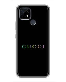 Чохол для Realme C21 з картинкою «Gucci — неоновий мінімалізм»
